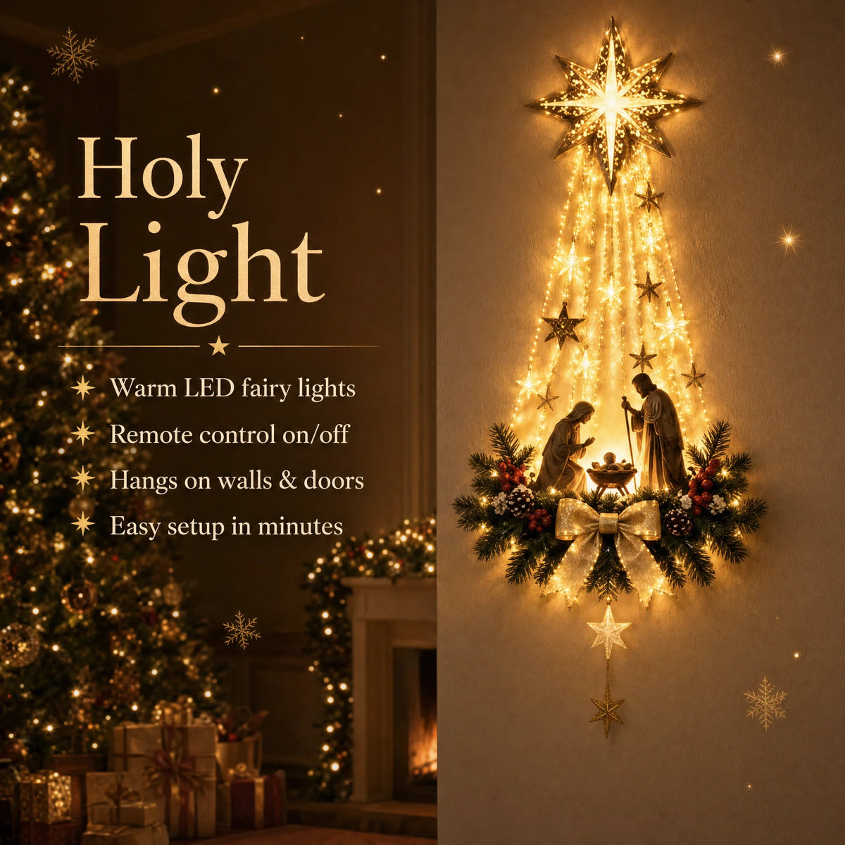 NoelGlow™ Christ Ornament